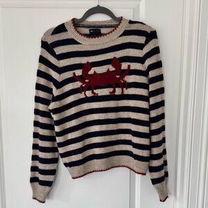 ASOS Stripped Sweater with Crab